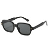 Retro square small sunglasses suitable for men and women, fashionable glasses, 2020, Korean style, internet celebrity