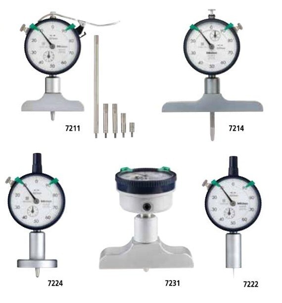 日本Mitutoyo三丰量具  三丰深度指示表7系列 7211