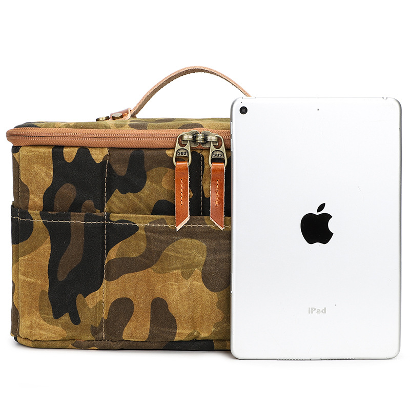 공장 도매 SLR 디지털 카메라 라이너 가방 마이크로 단일 렌즈 저장 가방 휴대용 사진 렌즈 가방