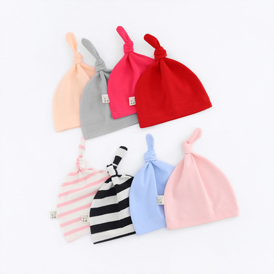 Autumn and winter keep warm baby Infants Hat Newborn colour 0-6 men and women baby Newborn Socket Tire cap