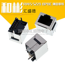 RJ45Wj 180ʽֱ  жӿ  5224-8P8C