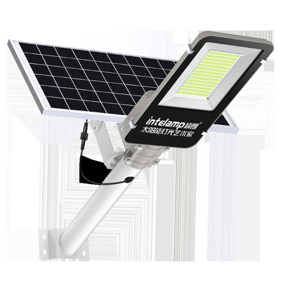 廠家直供太陽能挑臂路燈新農村道路照明庭院家用超亮市政工程工地