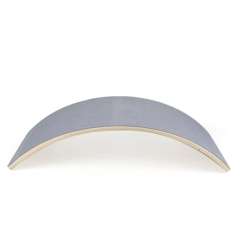 Tablero de equilibrio para niños entrenamiento sensorial balancín yoga madera curva interior doble balancín equilibrio Juguetes