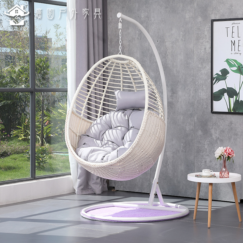 Lifts Hanging basket Wicker chair adult Indoor Swing Single balcony The bird's nest Lazy chair bedroom Hammock balcony Cradle Chairs