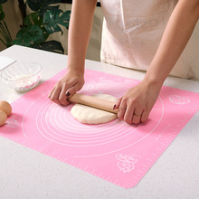 硅胶揉面垫擀面板烘焙工具硅胶垫和面垫加厚不沾案板带刻度防滑