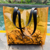 thickening capacity waterproof Plastic reticule translucent pvc Spring Festival Gifts Shopping bag Handbag goods in stock