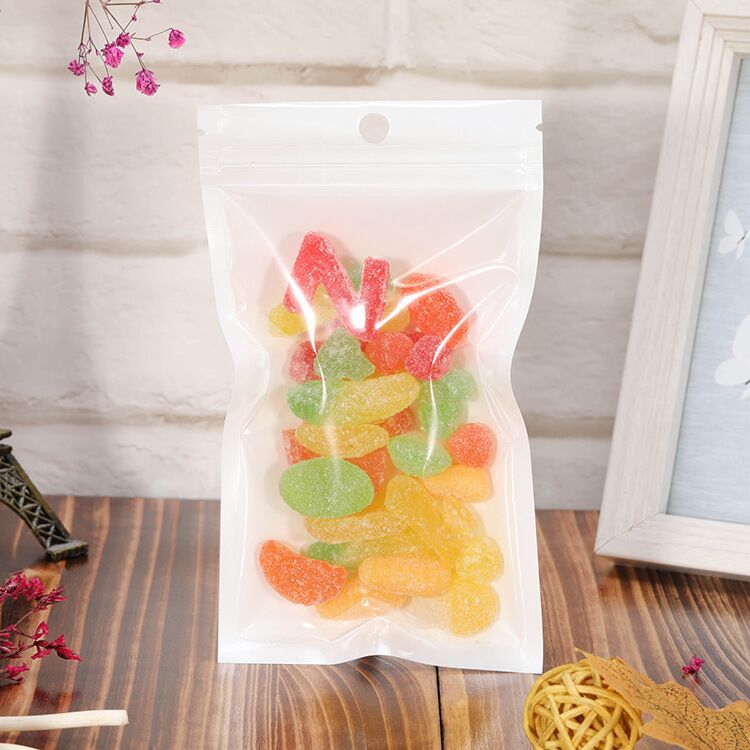 自封袋 珠光膜阴阳骨袋 半透明塑料袋 食品包装袋 饰品包装袋