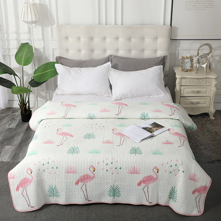 厂商直销全棉水洗床盖（夏被）