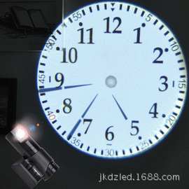 新型投影钟 挂钟 遥控 双表盘 高精度液晶  LOGO图片