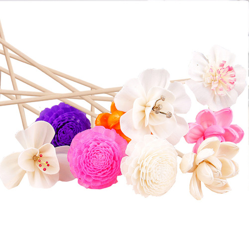 Factory wholesale essential oil, essential oil, scented grass, scented grass flowers, flameless essential oil accessories, essential oil dry flowers, willow branches, artificial flowers