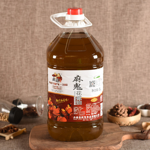 Sichuan Ma Gui Sichuan Pepper Oil 5L Sichuan Sichuan Pepper Oil Special Sesame Oil Red Sichuan Pepper Oil