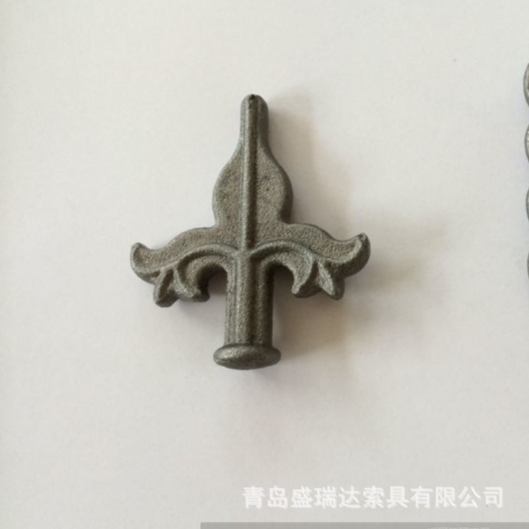 山东青岛工厂直供多种规格风格锻造铁艺栏杆配件易焊接性能好优质