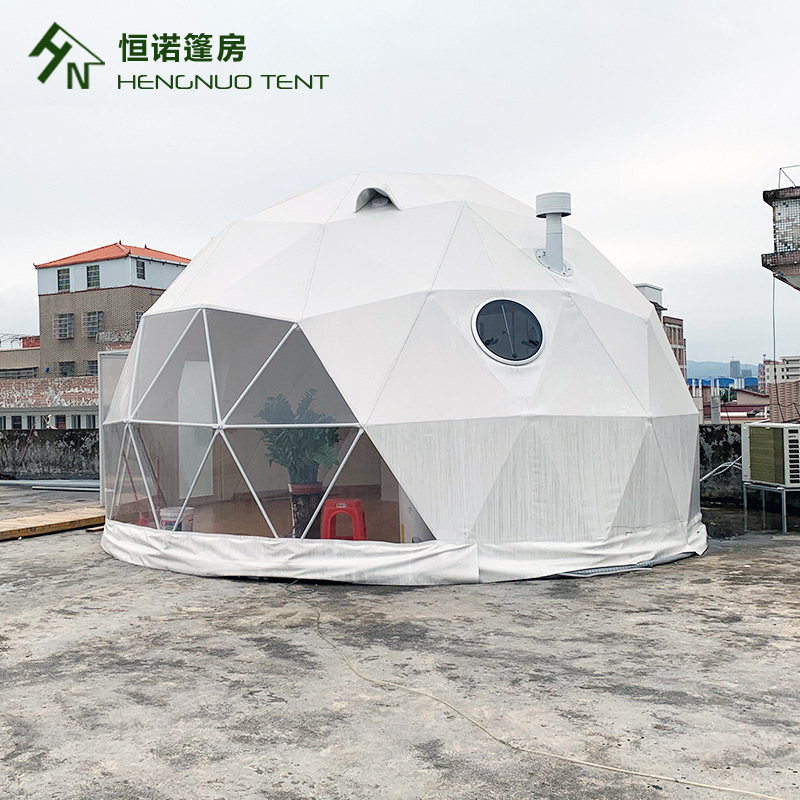 湖南八面山星空酒店帐篷同款 直径6米球形帐篷 网红打卡景观帐篷