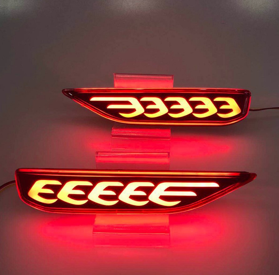 Aplicable a Mitsubishi X-pander luz de freno Luz de parachoques Xpander Luz de parachoques trasera luz de ancho antiniebla modificada