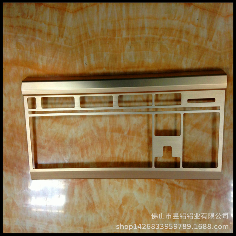 6063氧化铝镁合金可焊接表面处理 机加工铝合金专业定制铝型材