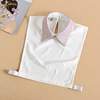 Shirt, false collar, universal sweater, decorations, Korean style