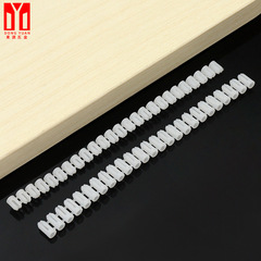 Mingsheng factory wholesale continuous self-tapping screws expansion pipes, furniture assembly plastic embedded nuts and glue beads wholesale