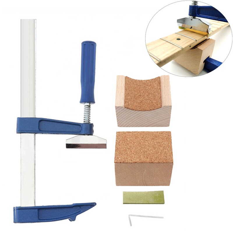 Guitar neck & Silk inlaid fixture electric guitar/bass luthier tool + silk gasket Guitar neck & Silk inlaid fixture electric guitar/bass luthier tool + silk gasket