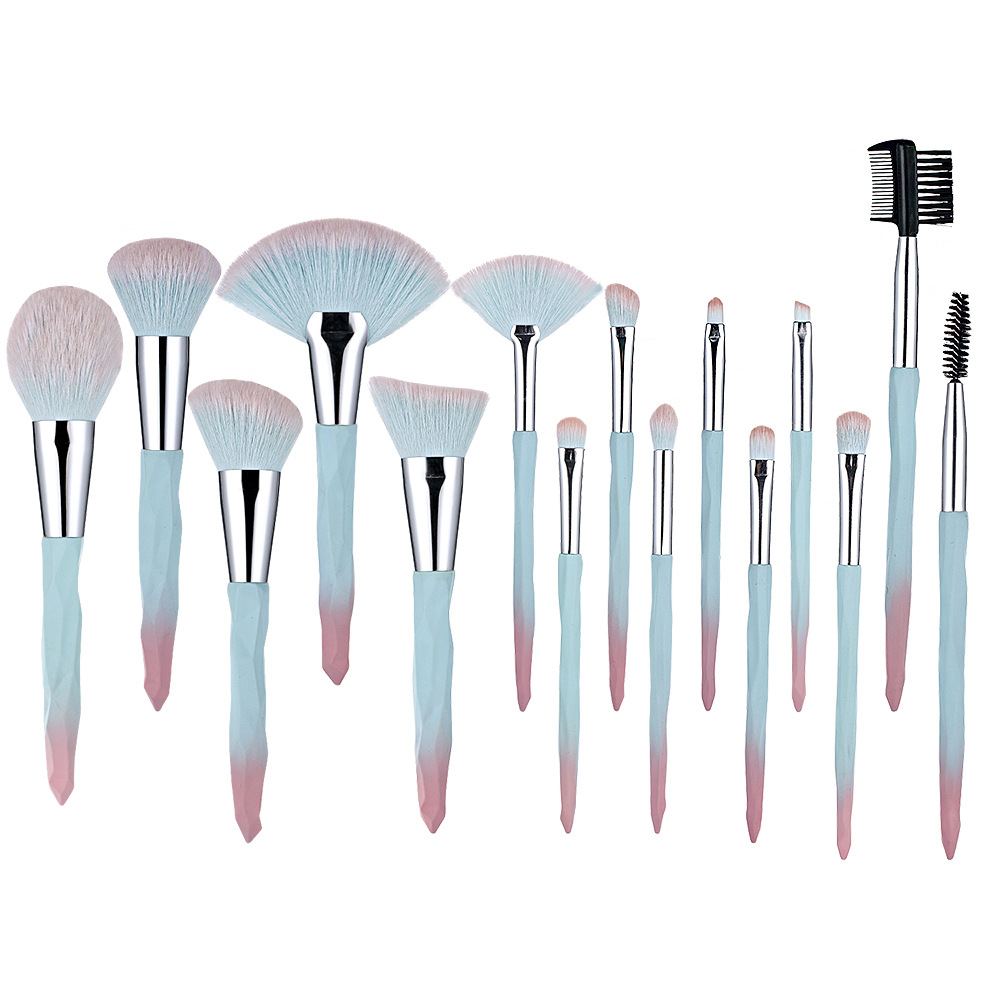 188g Weight Plastic Handgrip Makeup Brush Handle Type Makeup Brushes Makeup Tools Types 1 Set Quantity Artificial Fiber Material Basic, Simple Style Style Basic Simple Style Artificial Fiber Plastic Handgrip Makeup Brushes 1 Set 3