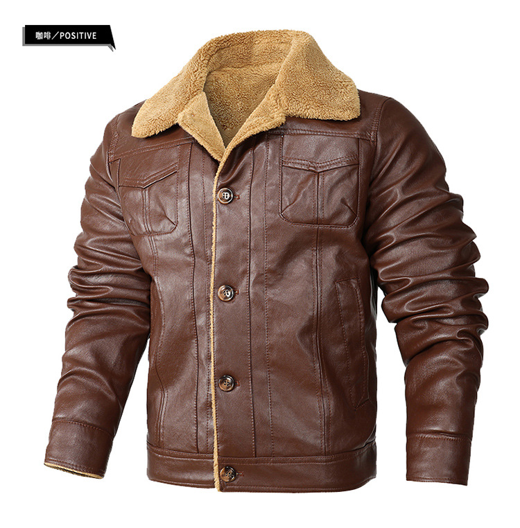 Veste en cuir homme - Ref 3443857 Image 19