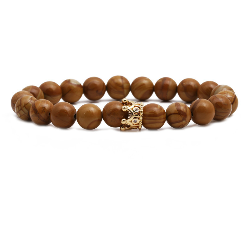 Crown Fashion Copper Bracelets Wholesale display picture 4