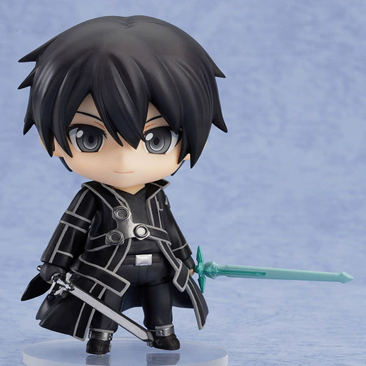 Фигурка (Sword Art Online) Кирито Q-версия 295, смена лица, чиби, в коробке