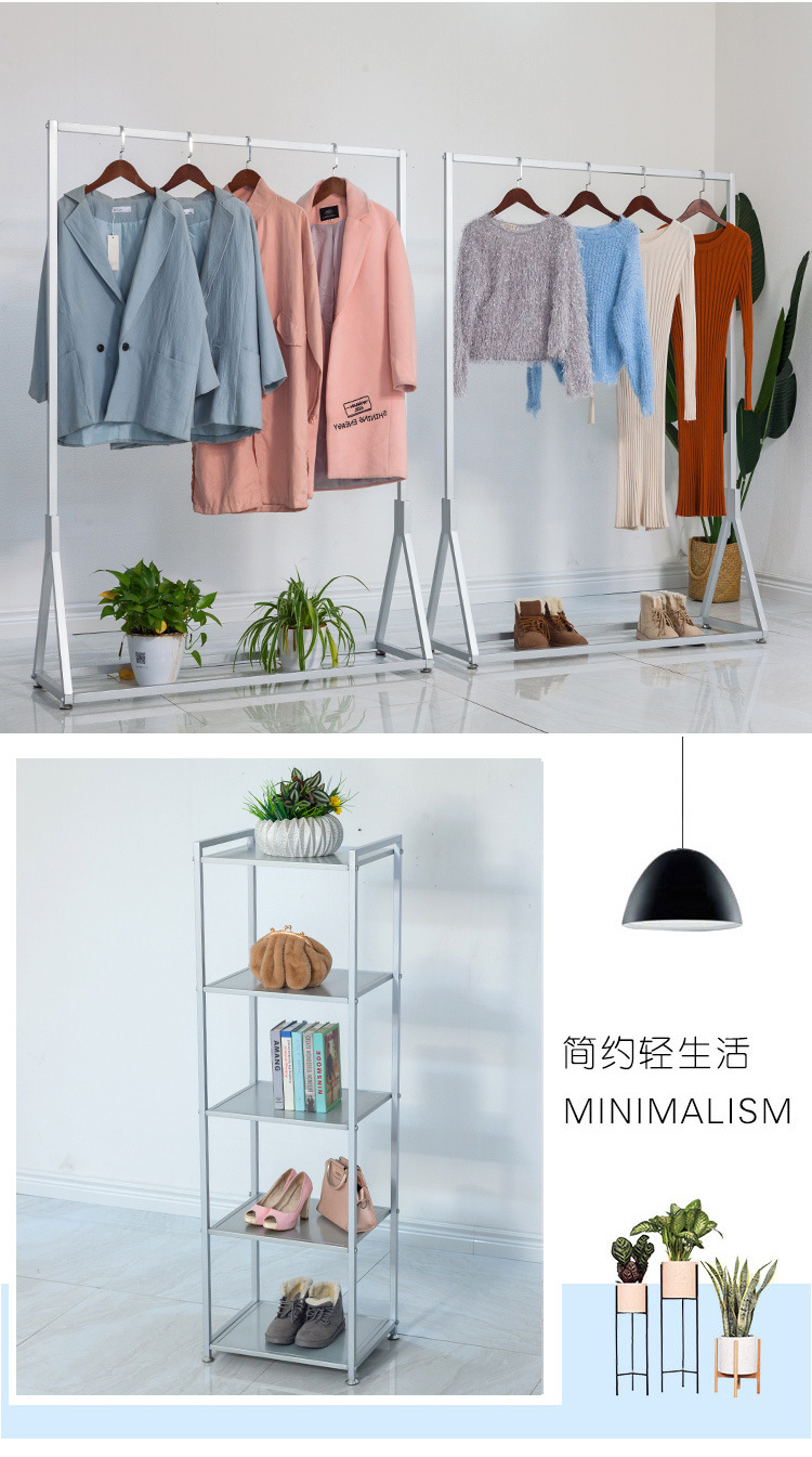 男女装橱窗展示中岛架