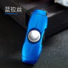 Rotating spinning top for finger, windproof inflatable spiral engraved, wholesale