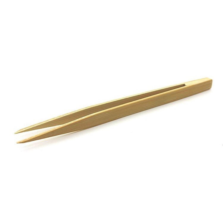 卫特斯WEITESI TV-150A 竹镊子尖头防磁晶元片石英芯片竹夹子15cm