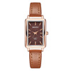 Fashionable belt for leisure, rectangular quartz watches, bracelet, simple and elegant design