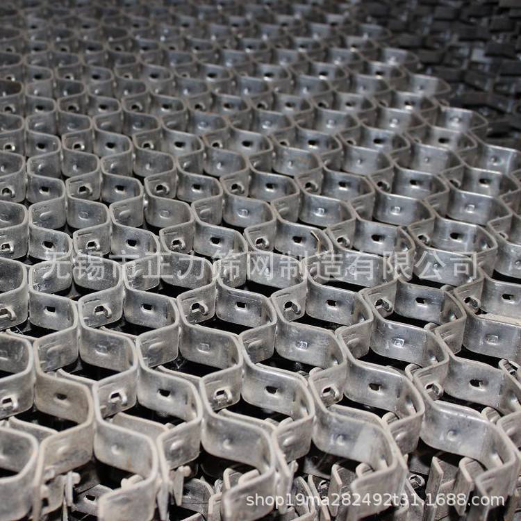 厂家优惠供应耐高温不锈钢龟甲网碳钢耐磨龟甲网六角形大泥爪龟甲