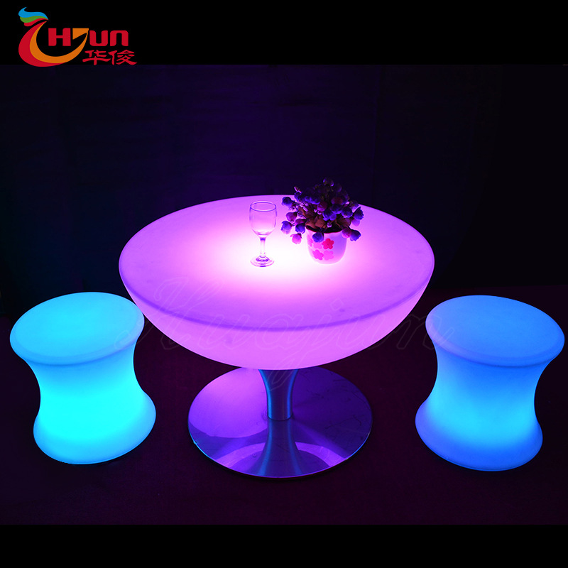 luminescence furniture bar KTV Club club led luminescence Bar counter tea table Fashion Cocktail Tables and chairs Bar counter