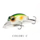 2 Pcs Small Deep Diving Crankbaits 38mm 8g Hard Artificial Baits Minnow for Bass Pesca Carp Perch Fishing Lures Tackle