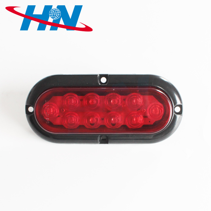 10-30V Universal 10LED luz trasera de freno Luz de señal de giro luz roja
