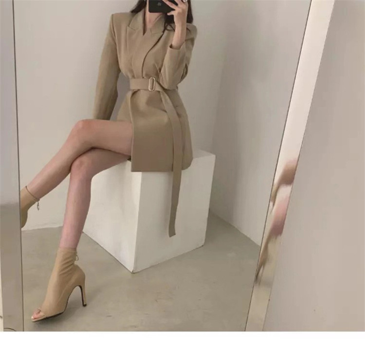 Women's Black Blazer For Women Elegant Casual Office Jacket_voghion.com