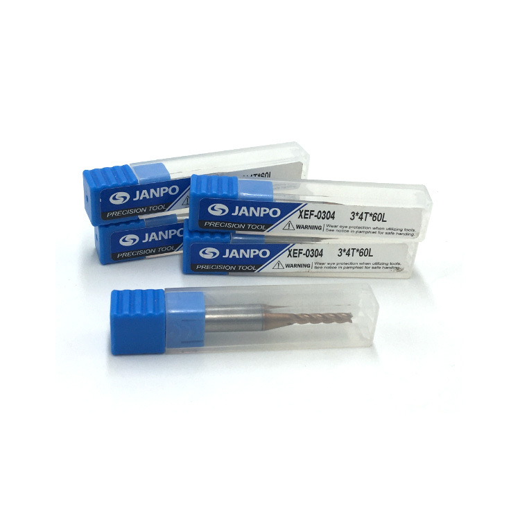 台湾勇京/JANPO 超微粒长刃立铣刀 带涂层 钨钢铣刀 φ3 XEF-0304