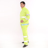 Retroreflective fluorescence raincoat, waterproof jacket, trousers