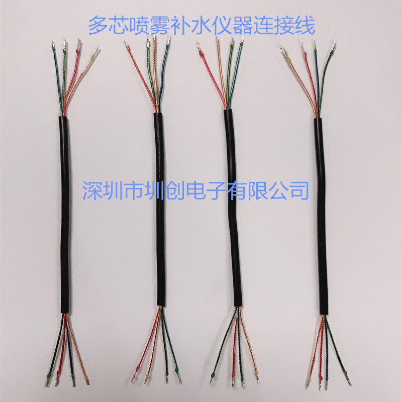 喇叭线TPE多股喇叭线倒车影像连接线音响焊接线导线4芯电子导线