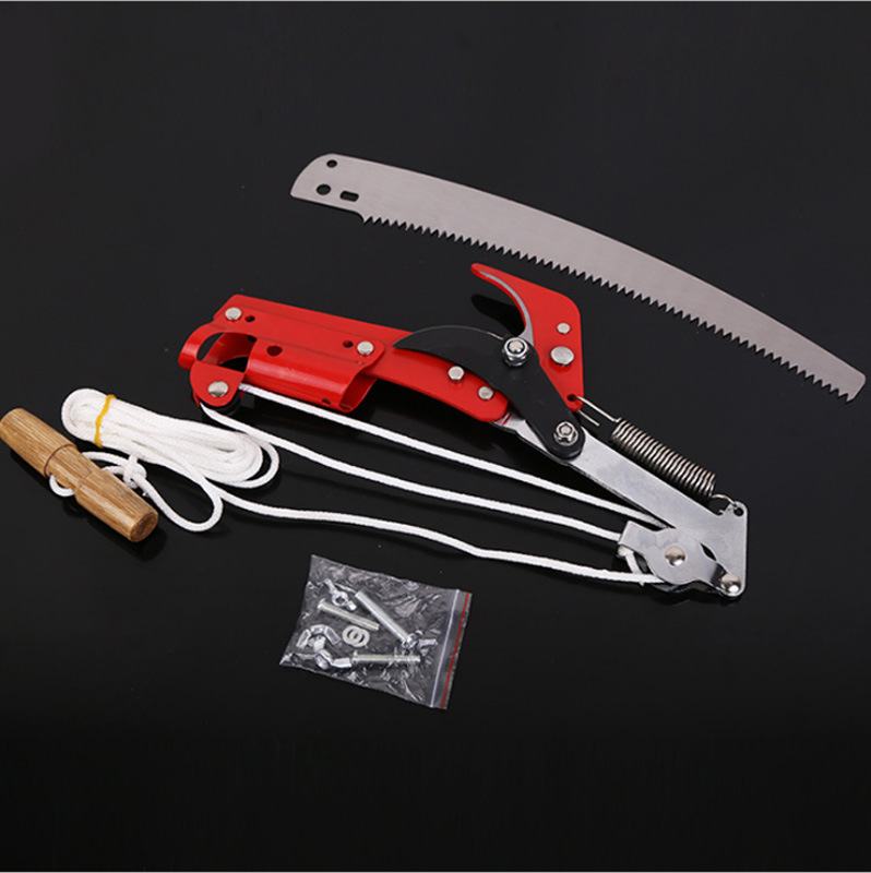 High quality high branch shears, pruning shears, high-altitude saws, garden tools, scissors, high branch saws, two wheeled extendable gardening tools