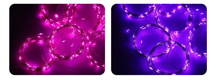 Birthday Romantic Geometric Pvc Party String Lights display picture 3