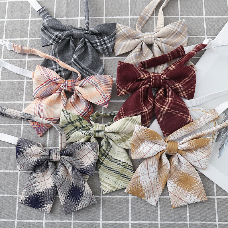 goods in stock polyester-cotton blend Collar isignina jk Accessories Bowtie bow Senior high school student uniform College wind