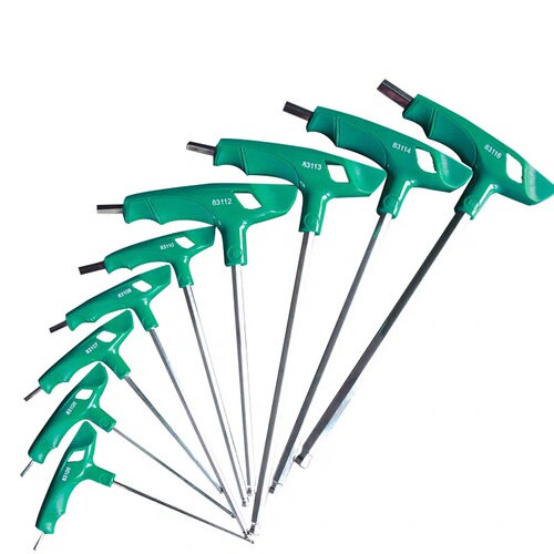 Shida Tools T-shaped inner hexagonal wrench, extended T-shaped ball head, flat head, hexagonal screwdriver 83305/83105