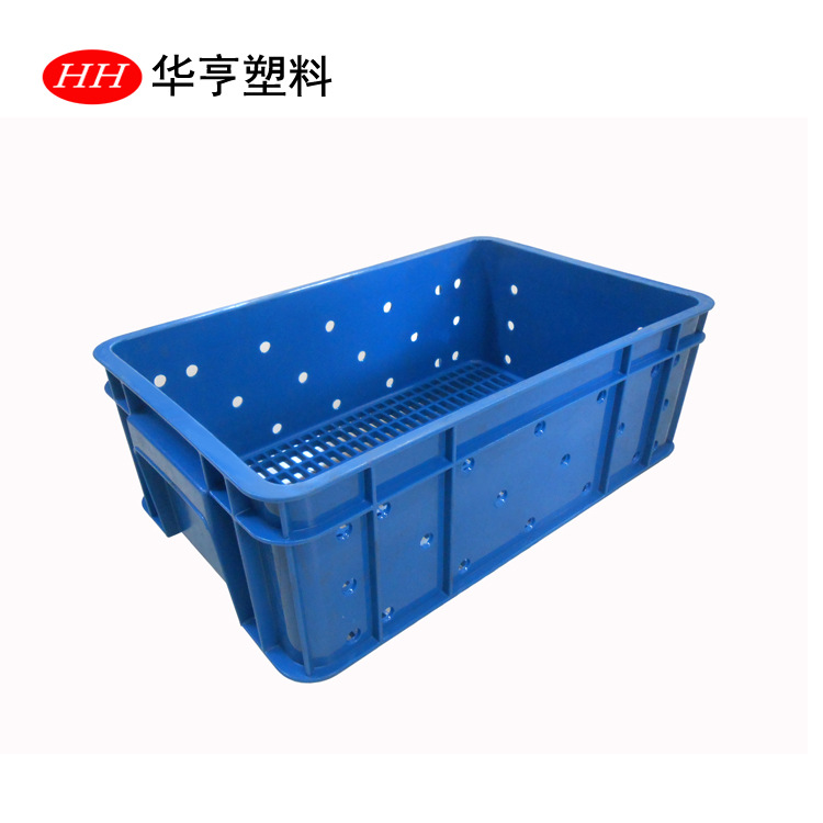 【华亨塑料工厂直销】塑料周转筐/蔬菜筐/带孔塑料筐-14号筐