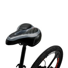 跨境山地自行车坐垫座软加宽加大车鞍座自行车座坐鞍自行车座垫
