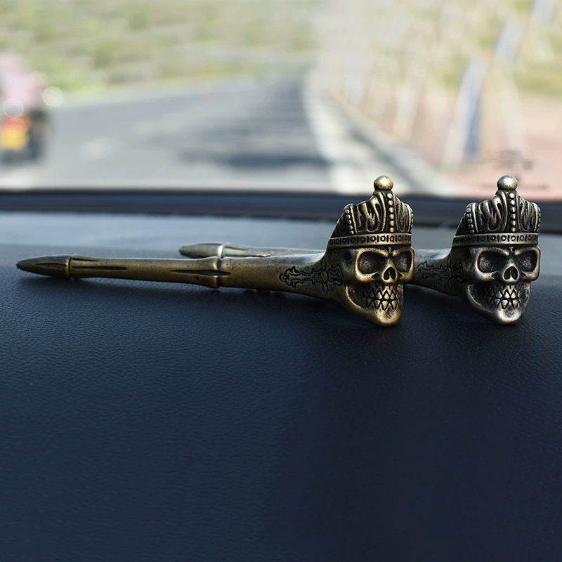 Письмо-ручка самооборона LUOKESI Skull Defense Pen, ручка для выживания, сломанное стекло, женское защитное изделие против волков, стиль записи EDC