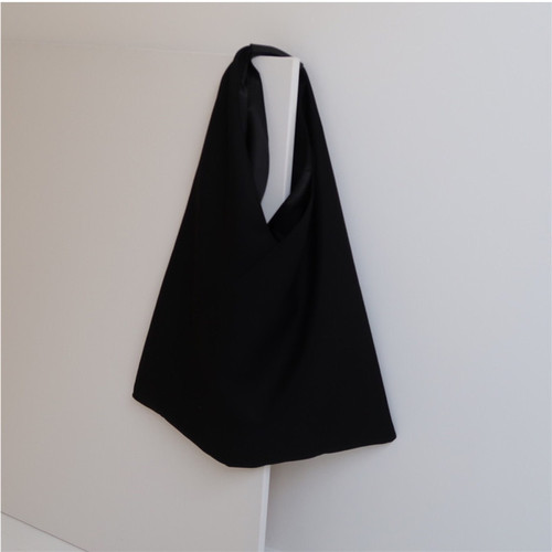 Korean style ins lazy style large capacity Hong Kong style shoulder bag 2020 new style handbag spliced ​​casual canvas bag