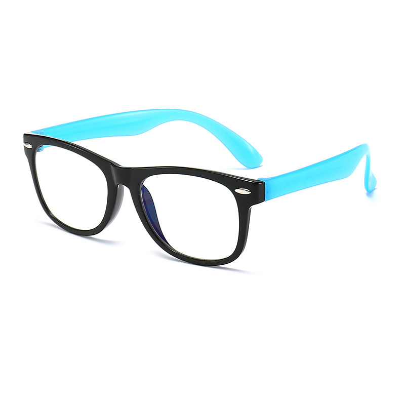 Fashion children's classic anti-blue light glasses meter stare children's anti-blue light TR90 goggles soft myopia YKF802