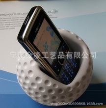 PU发泡材质 可定制LOGO及颜色的CM-24A PU高尔夫球手机座工厂直销