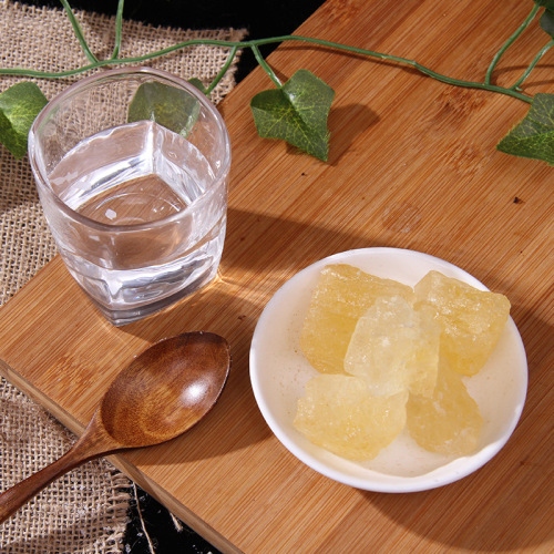 Bulk honeycomb yellow rock sugar 400g bagged sugar blocks kitchen seasoning products polycrystalline yellow rock sugar