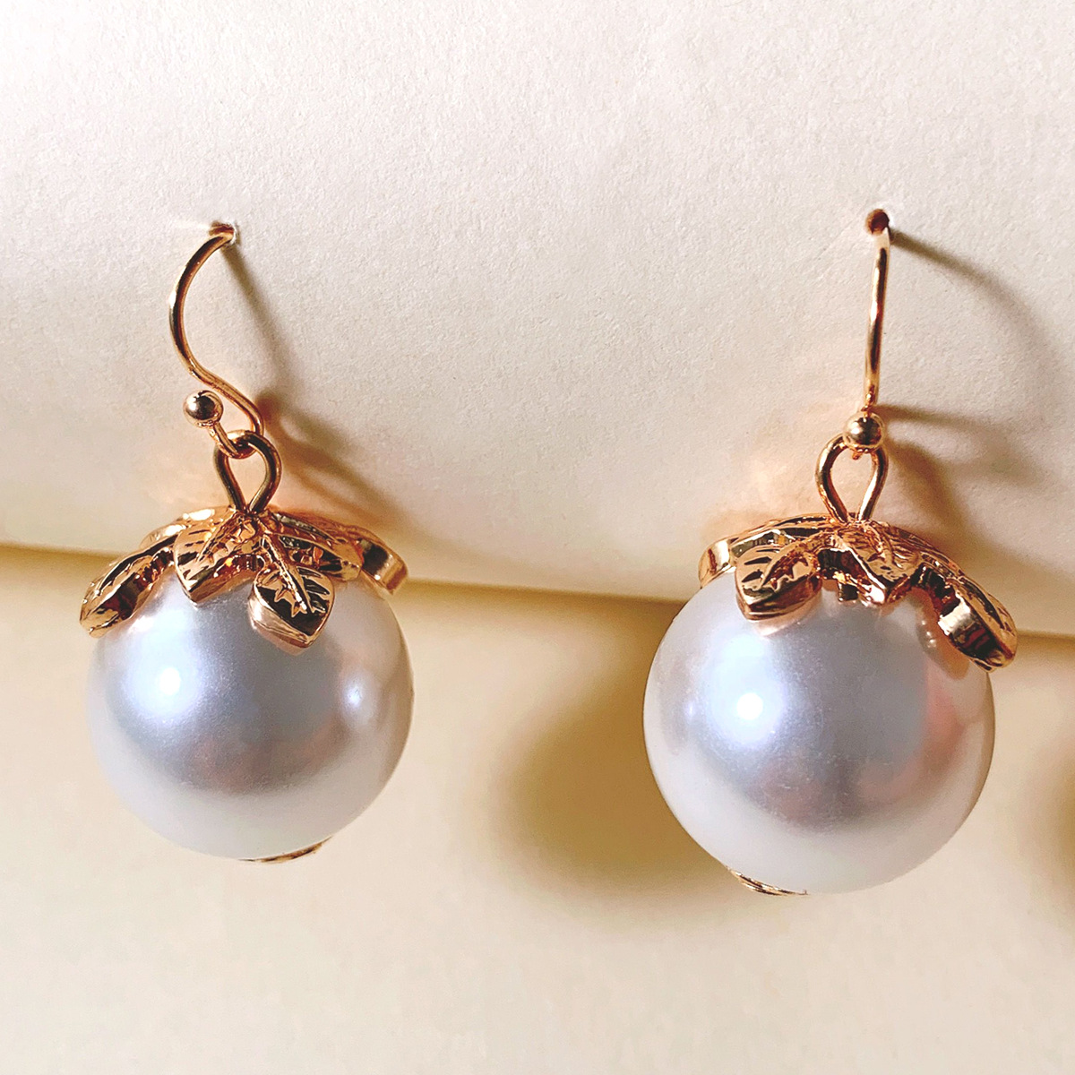 Korean Fashion Earrings Pearl Girls Earrings Wholesale Nihaojewelry display picture 5